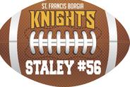 football stock graphics, sports magnets, 4" x 6", 15mil, 2mil and 3 mil magnets