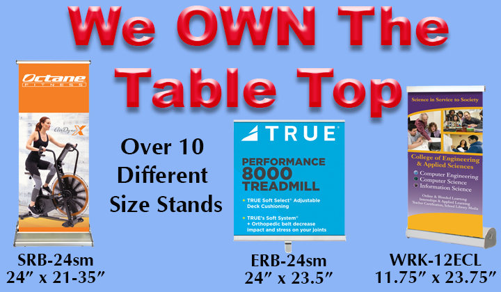Table Top Retractable